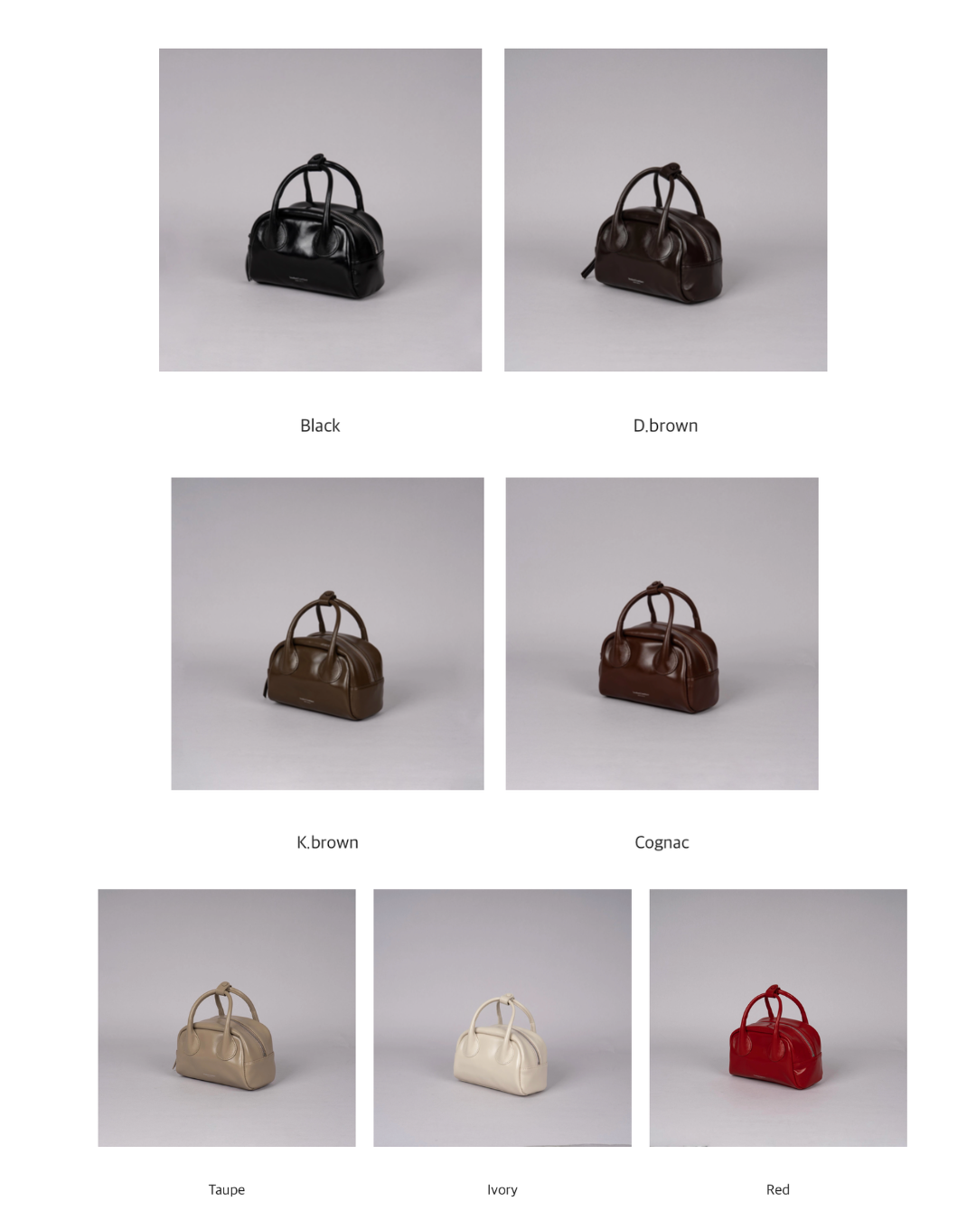 BUCKS AND LEATHER Bowling Mini 迷你保龄球包 021