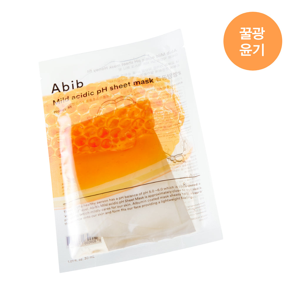 ABIB Mild Acidic Sheet Mask 10pcs