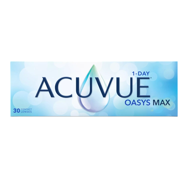 ACUVUE Oasys Max 1-Day | 90P (B.C. 8.5 Clear)