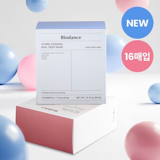BIODANCE Hydro Cera-Nol Real Deep Mask Sheet | 16pcs