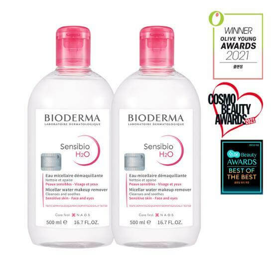 BIODERMA Sensibio H20 Micellar Water | 500ml + 500ml