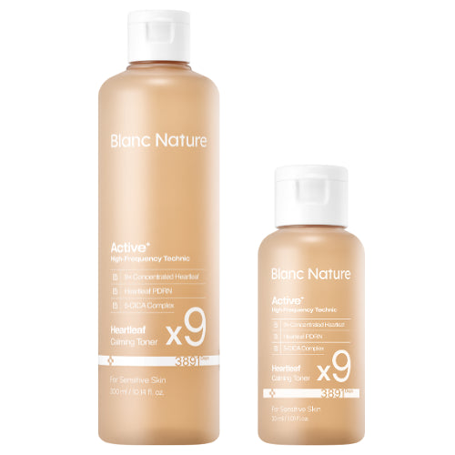 BLANC NATURE Heartleaf Calming Toner | 300ml+30ml
