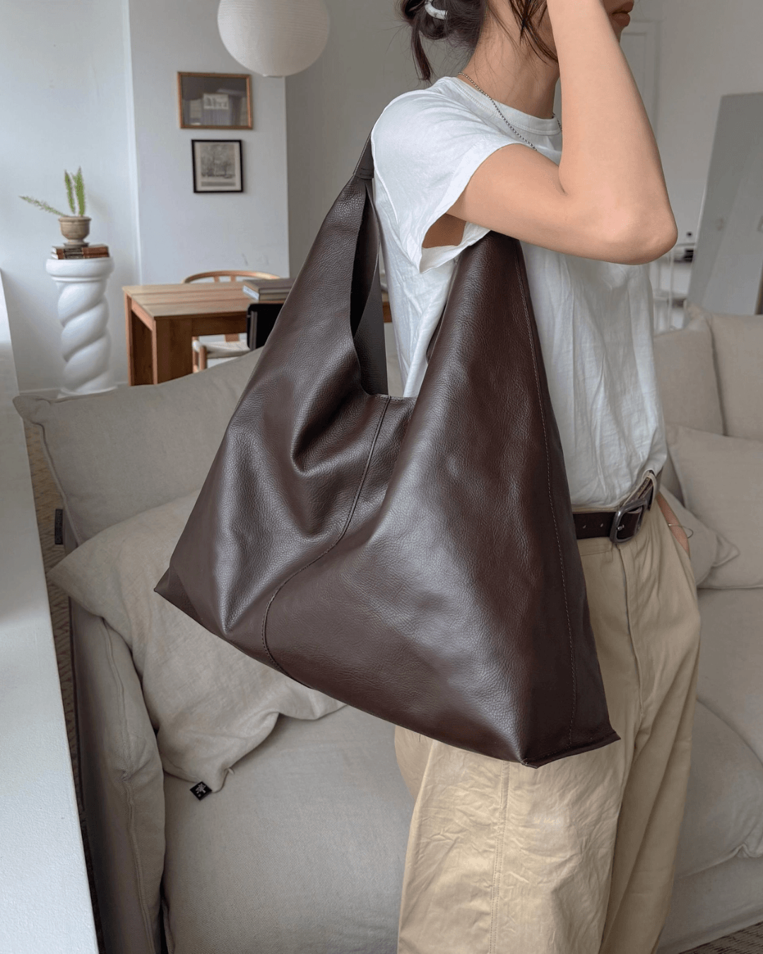 BUCKS AND LEATHER Big Tote