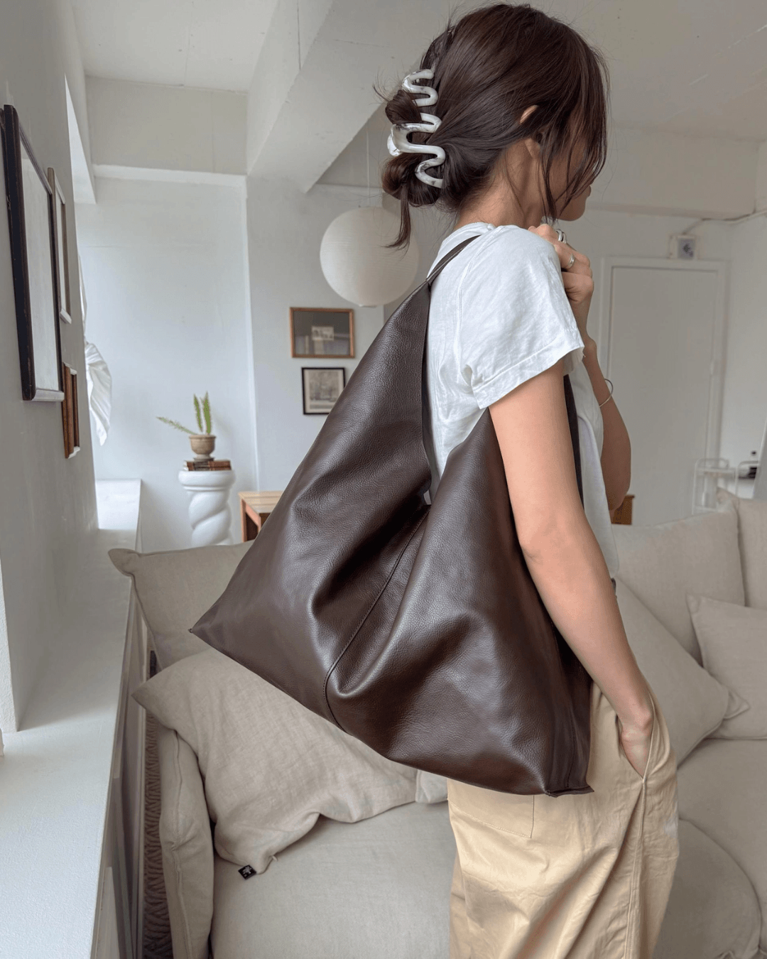 BUCKS AND LEATHER Big Tote