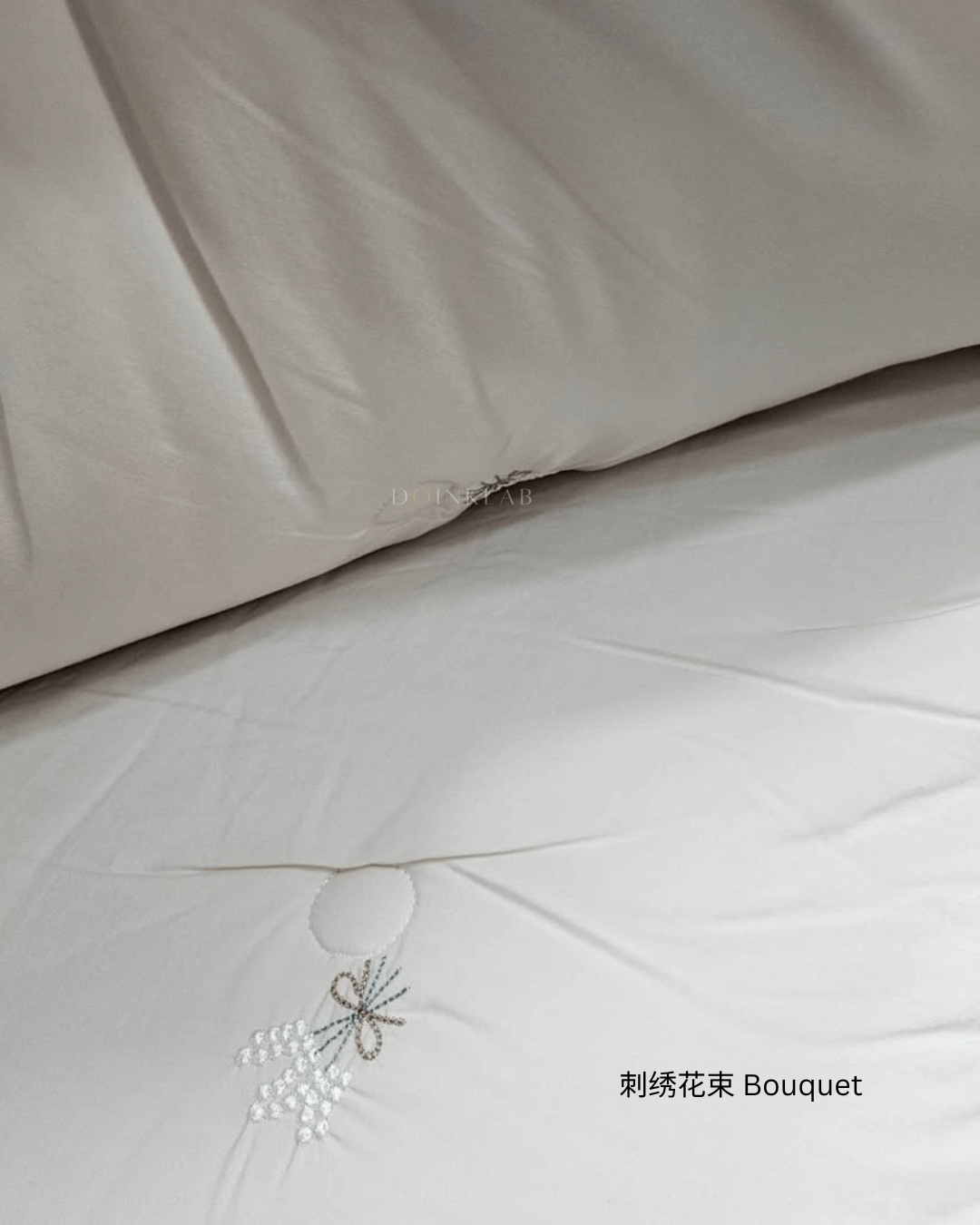 四季被 刺绣花束 Comforter Bouquet