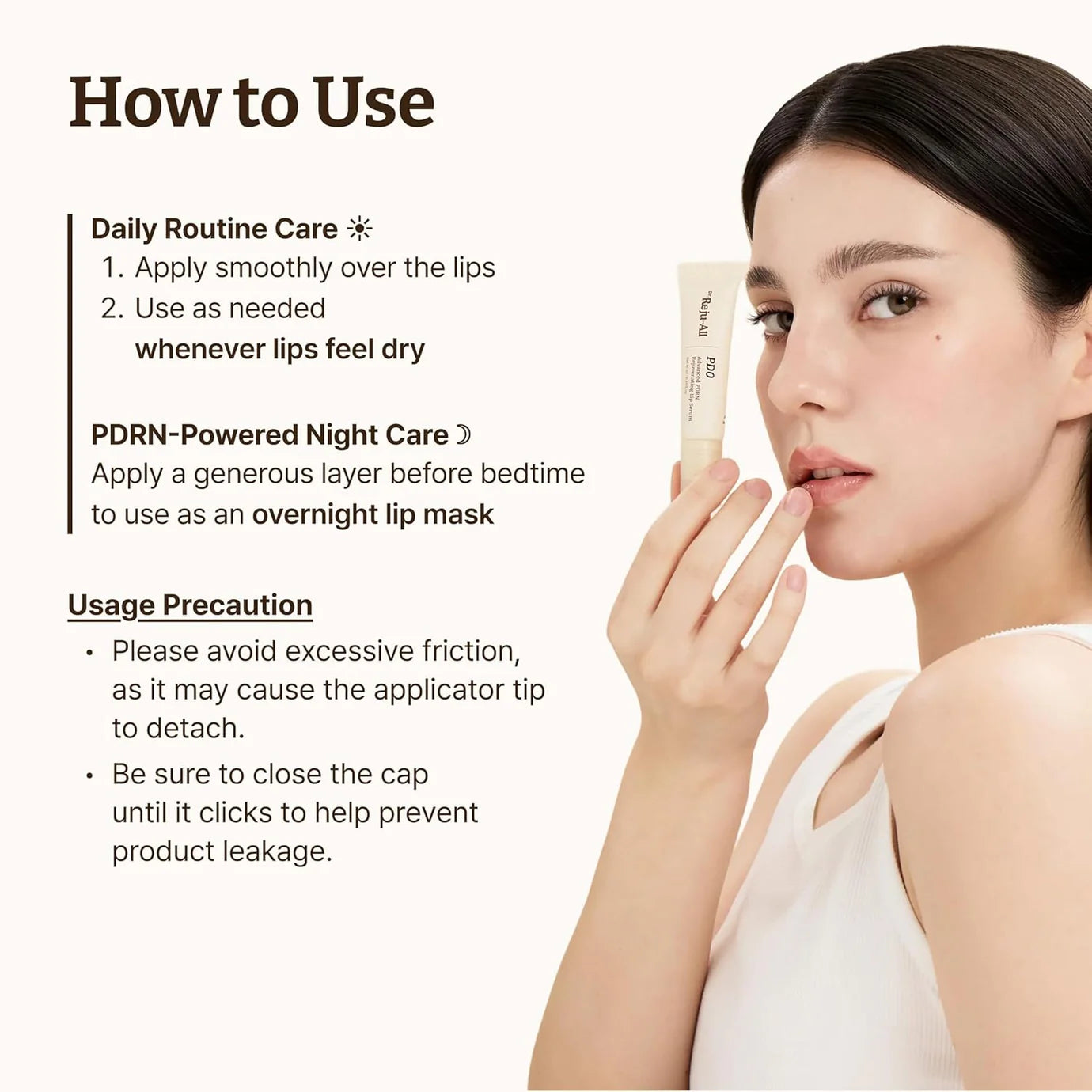 DR REJUALL Advanced PDRN Rejuvenating Lip Serum | 10ml