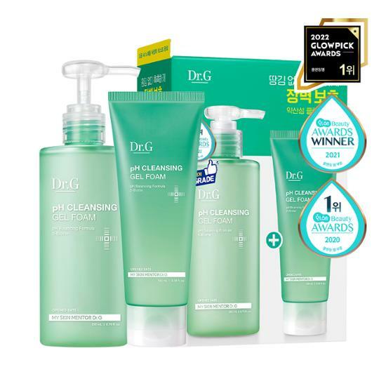 Dr.G pH Cleansing Gel Foam | 200ml + 100ml