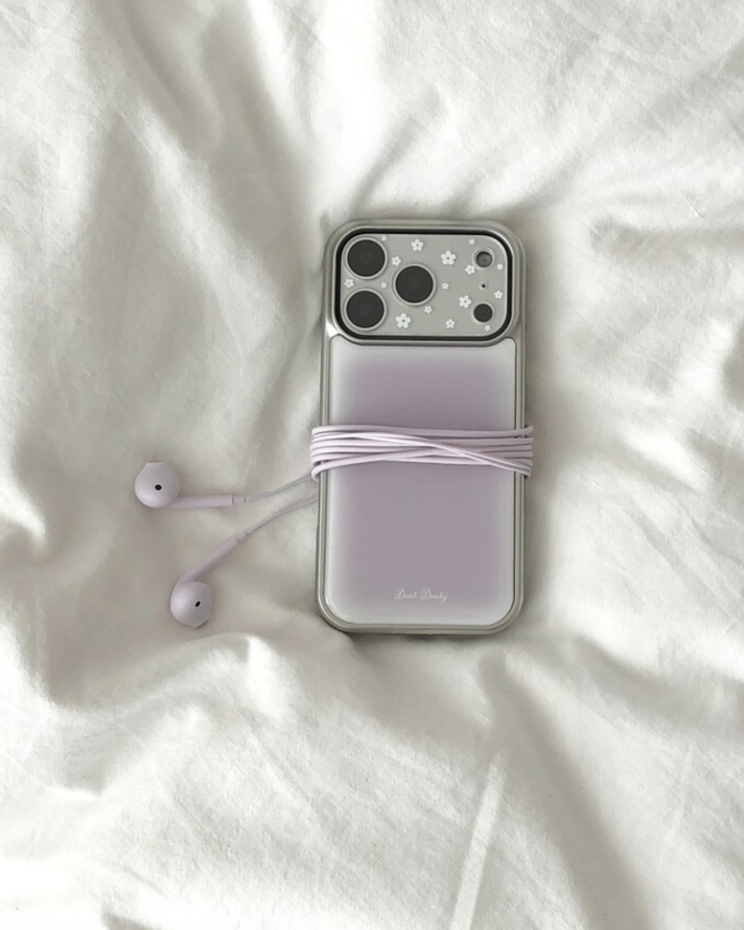 DUST DUSTY 001 Silver Bumper Case Phone Case
