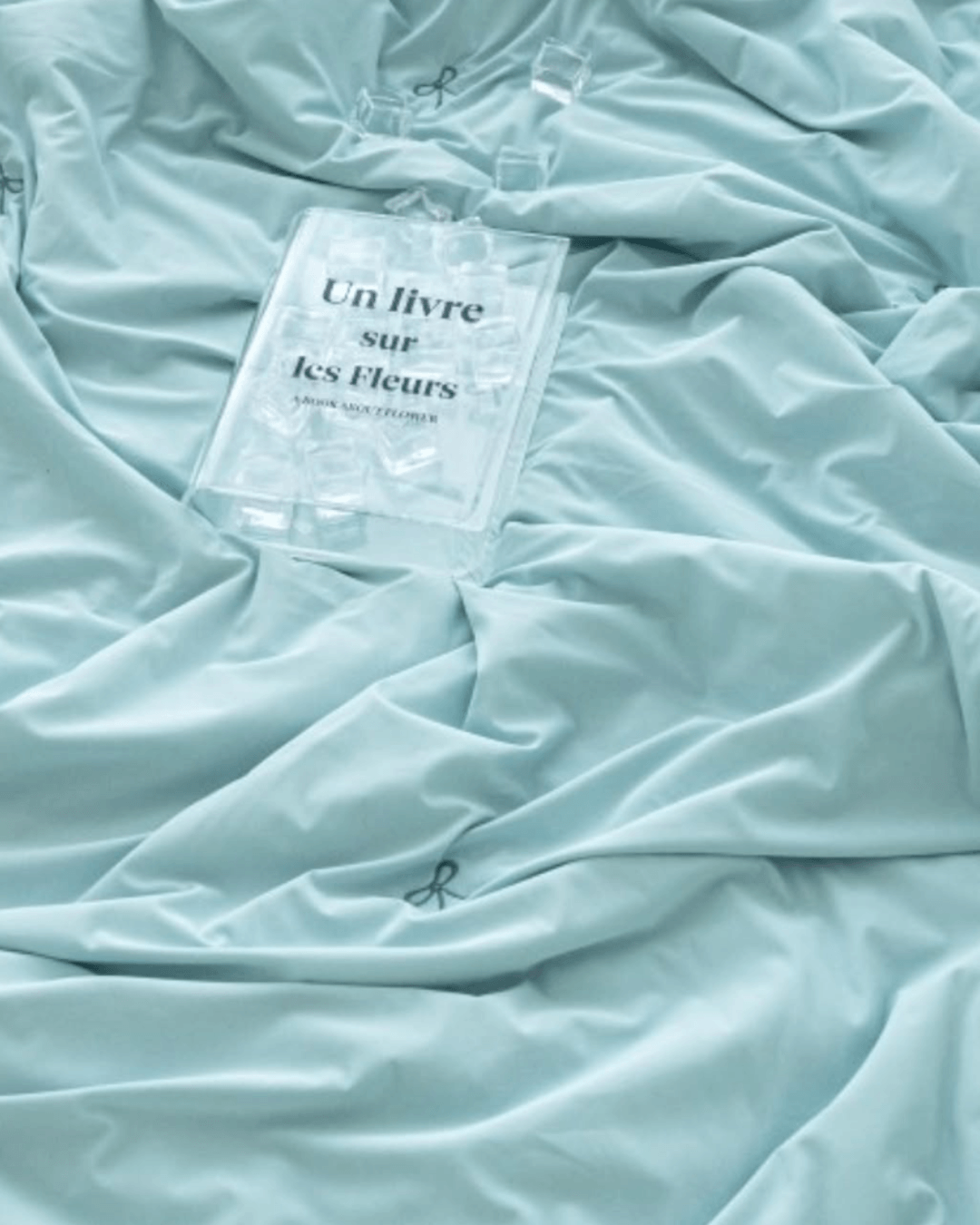 冰冰被 刺绣蝴蝶结 Cooling Blanket Ribbon
