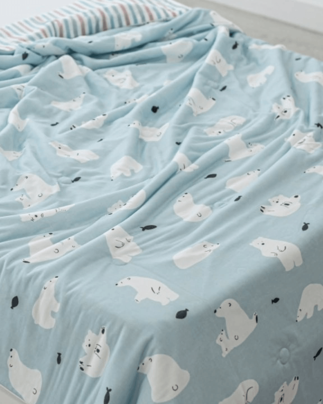 冰冰被 北极熊 Cooling Blanket Polar Bear
