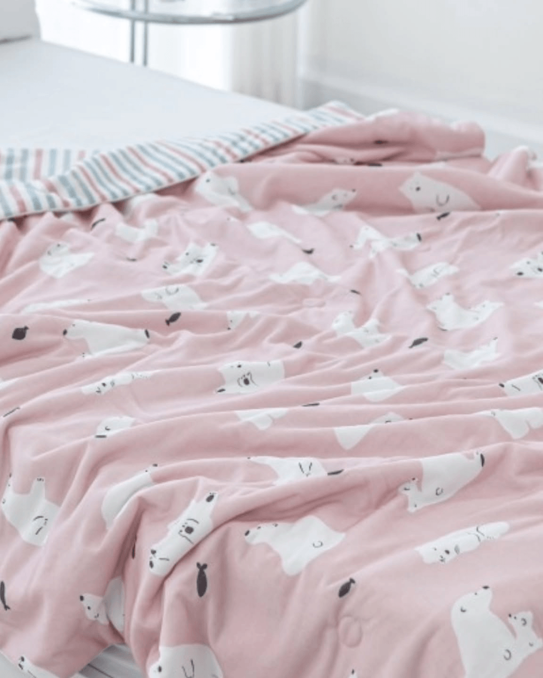冰冰被 北极熊 Cooling Blanket Polar Bear