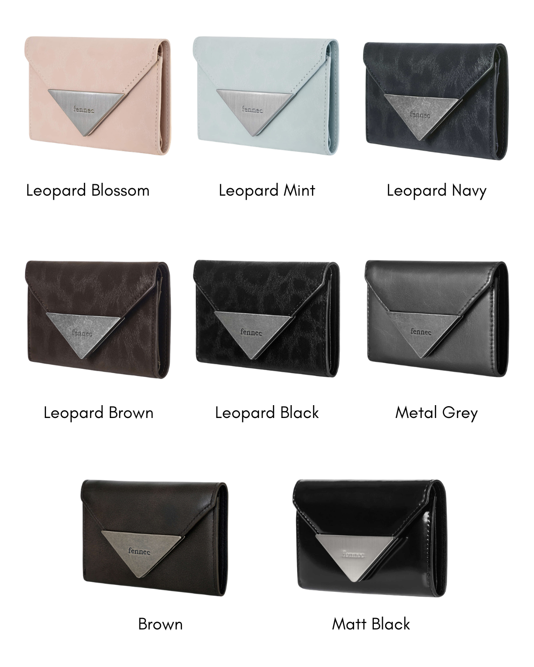 FENNEC 005 Matt Triangle Wallet