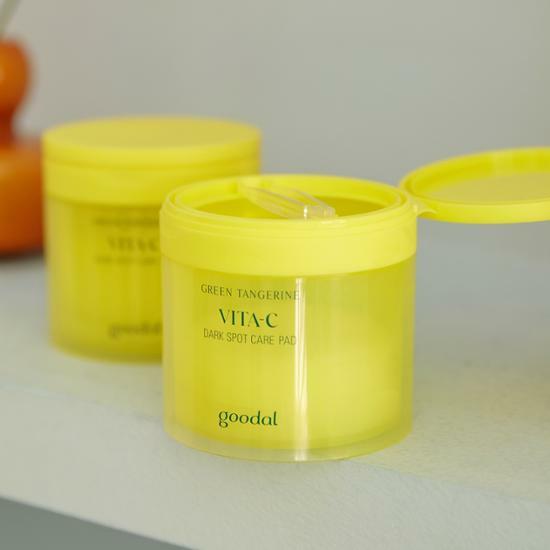 goodal Green Tangerine Vita-C Dark Spot Care Cream α | 75ml+Refill 75ml(+POMPOMPURIN Card Case)