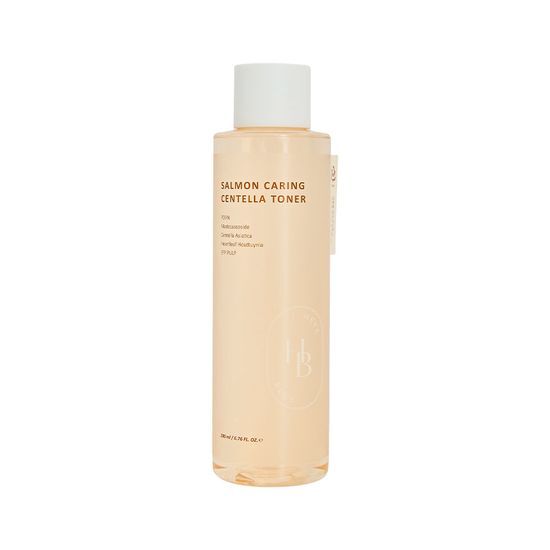 HEVEBLUE Salmon Caring Centella Toner 200mL Set (+Centella Cream 20ml)