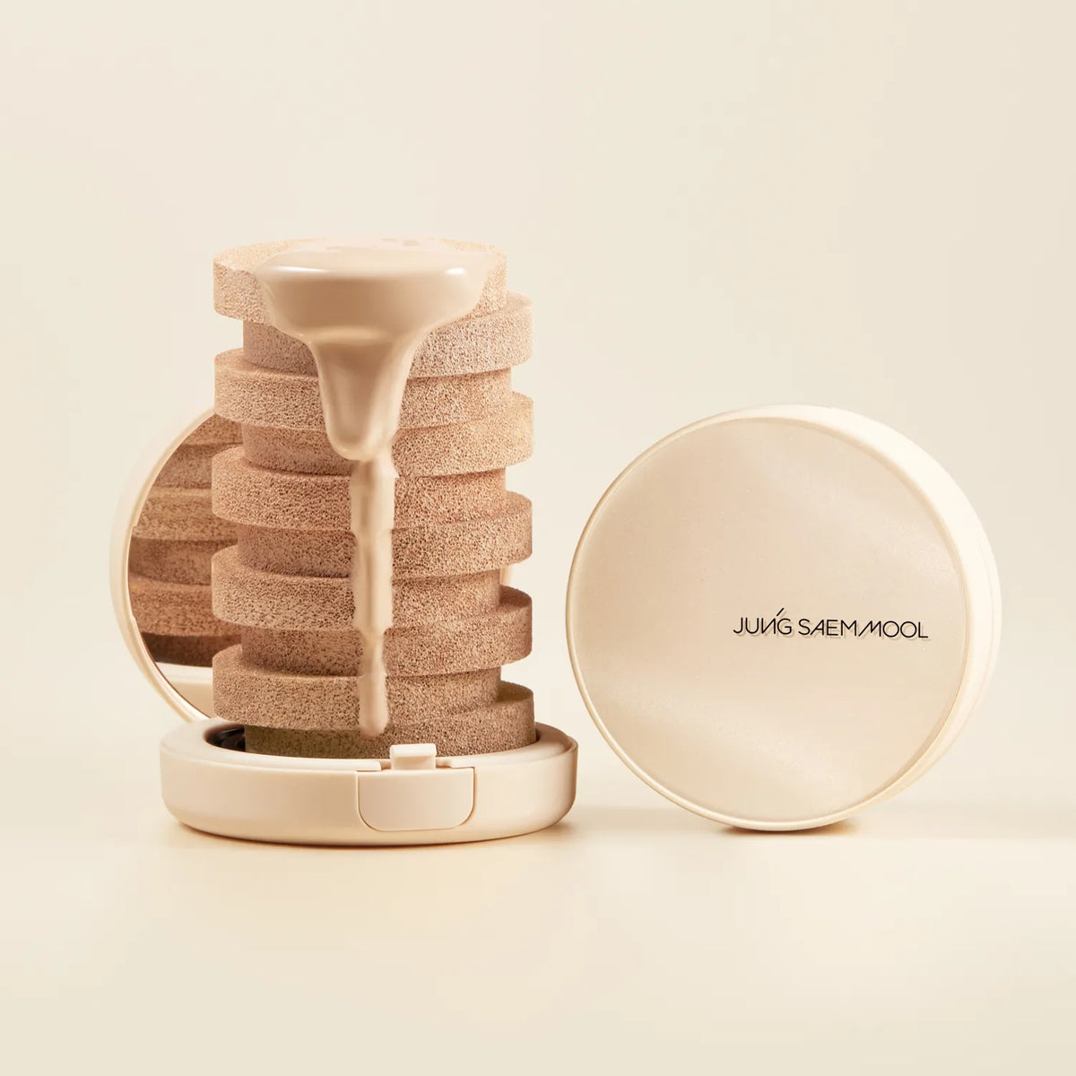 JUNG SAEM MOOL Essential Skin Nuder Cover Layer Cushion 遮瑕气垫 + 替换