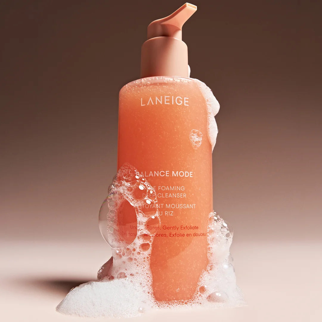 LANEIGE Balance Mode Rice Foaming Deep Cleanser | 250ml