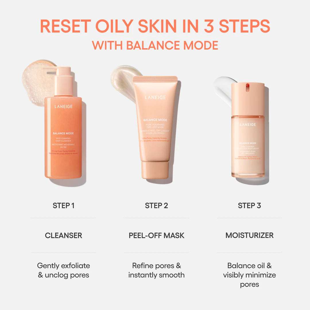 LANEIGE Balance Mode Shine Control Weightless Moisturizer | 80ml