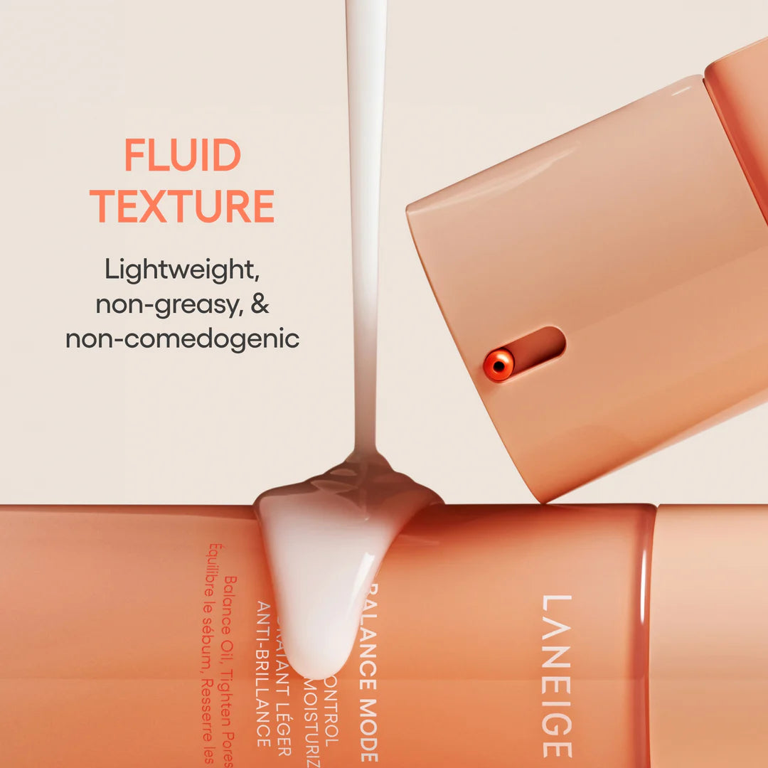 LANEIGE Balance Mode Shine Control Weightless Moisturizer | 80ml