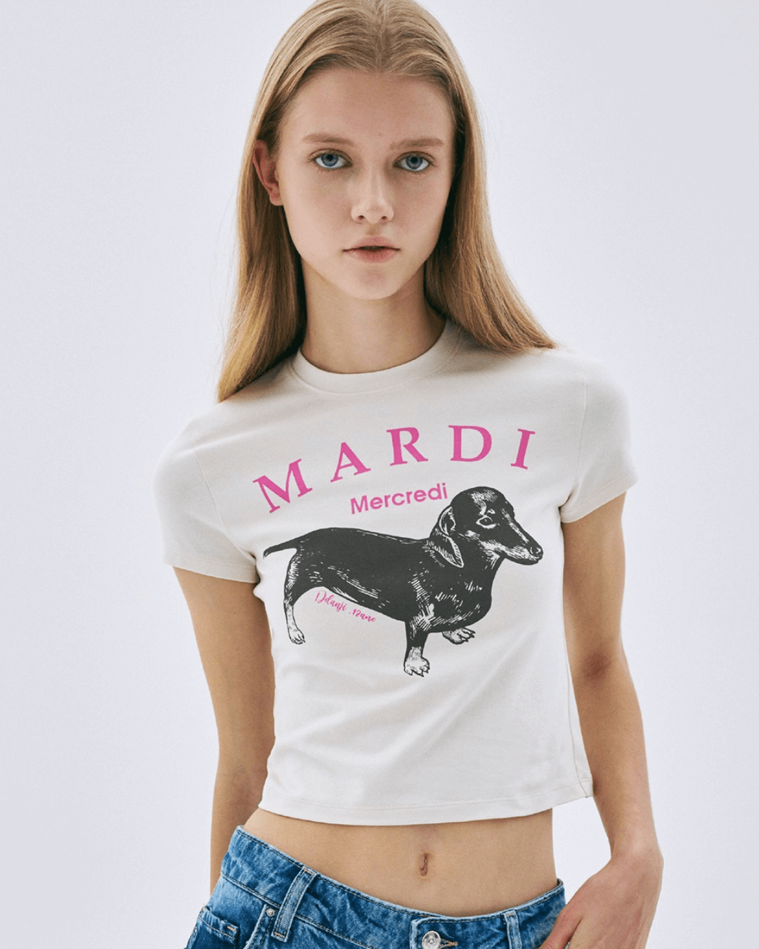 MARDI MERCREDI Cropped Tshirt Ddanji