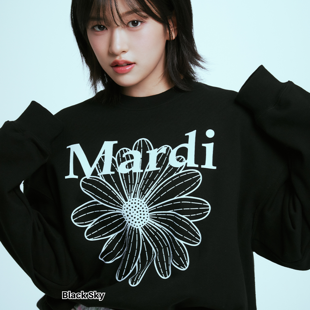 MARDI MERCREDI Sweatshirt FlowerMardi