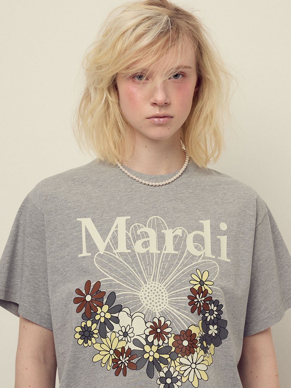 MARDI MERCREDI Tshirt Flowermardi Jardin
