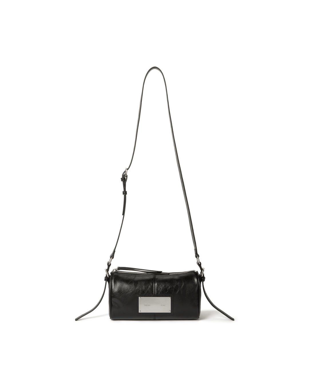 MATIN KIM 034 Buckle Bag Two Way Mini Bag (Black)