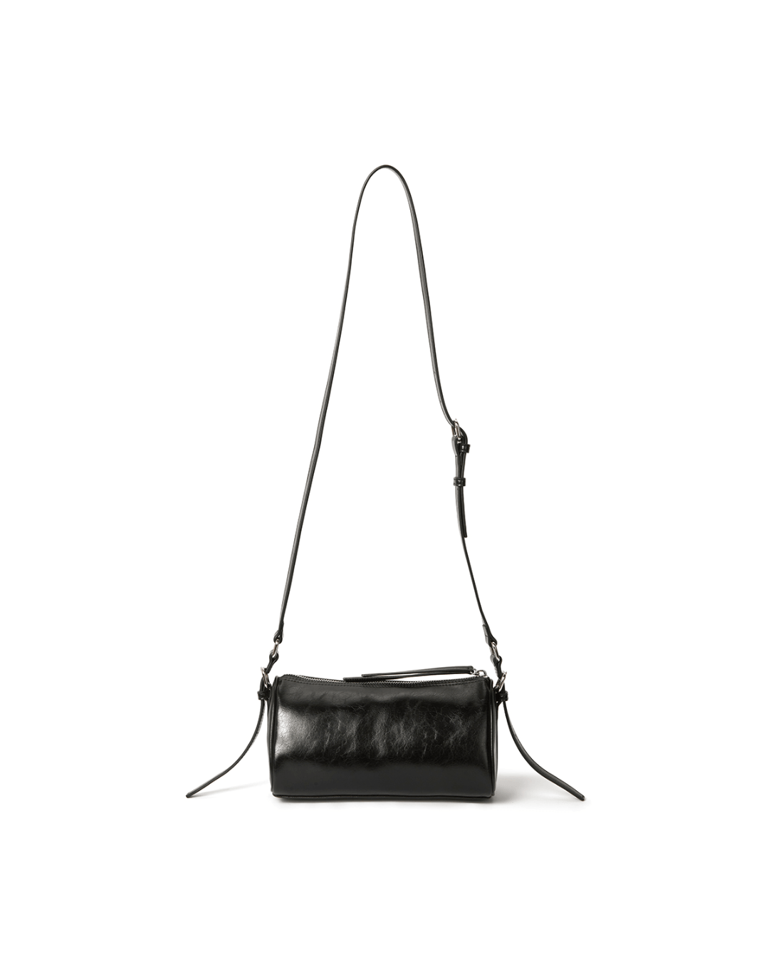 MATIN KIM 034 Buckle Bag Two Way Mini Bag (Black)