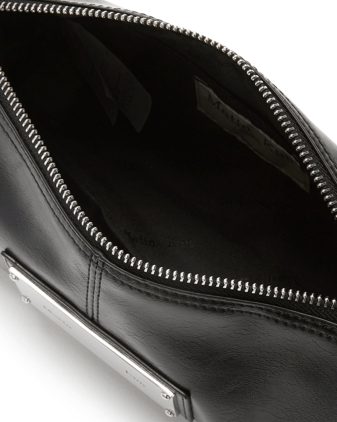 MATIN KIM 034 Buckle Bag Two Way Mini Bag (Black)