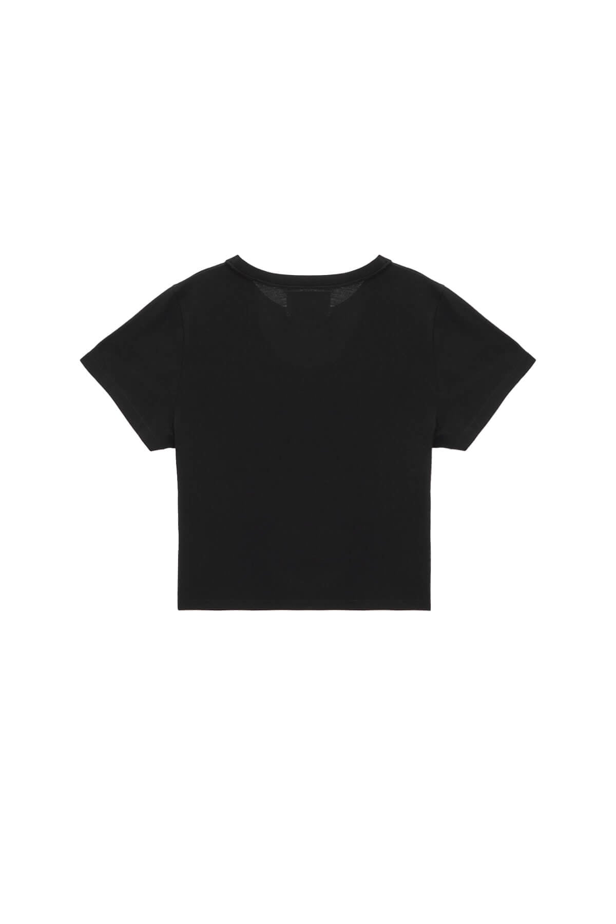 MATIN KIM Logo Crop Top