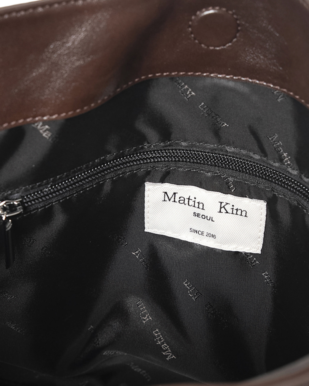 MATIN KIM 050 Drop Tail Mellow Big Shoulder Bag