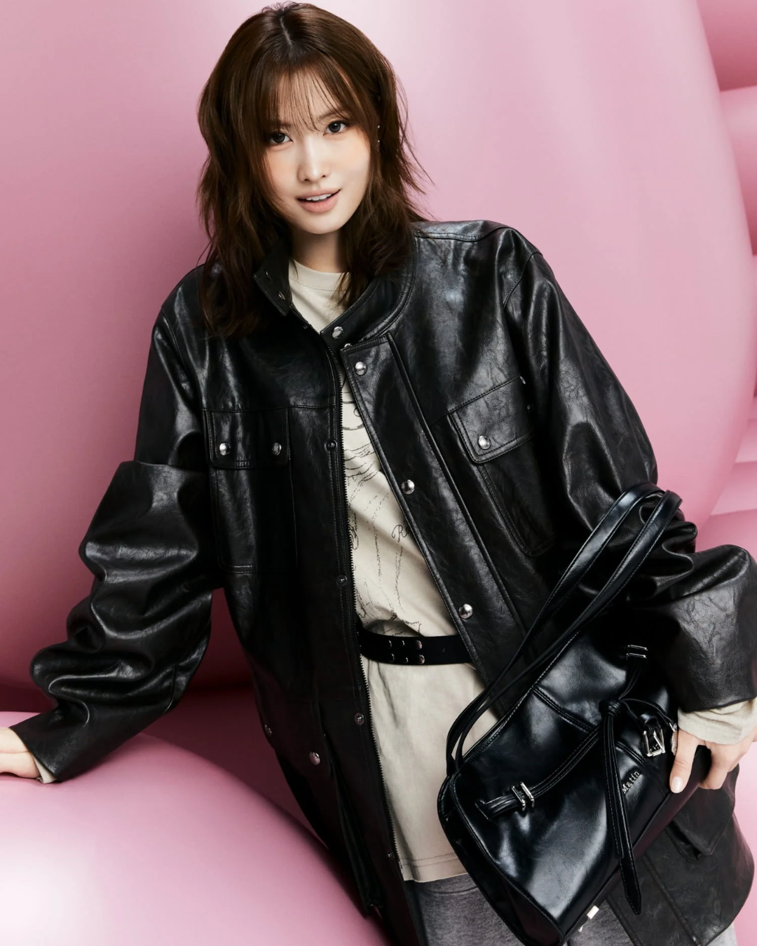 MATIN KIM 051 Drop Tail Mellow Shoulder Bag