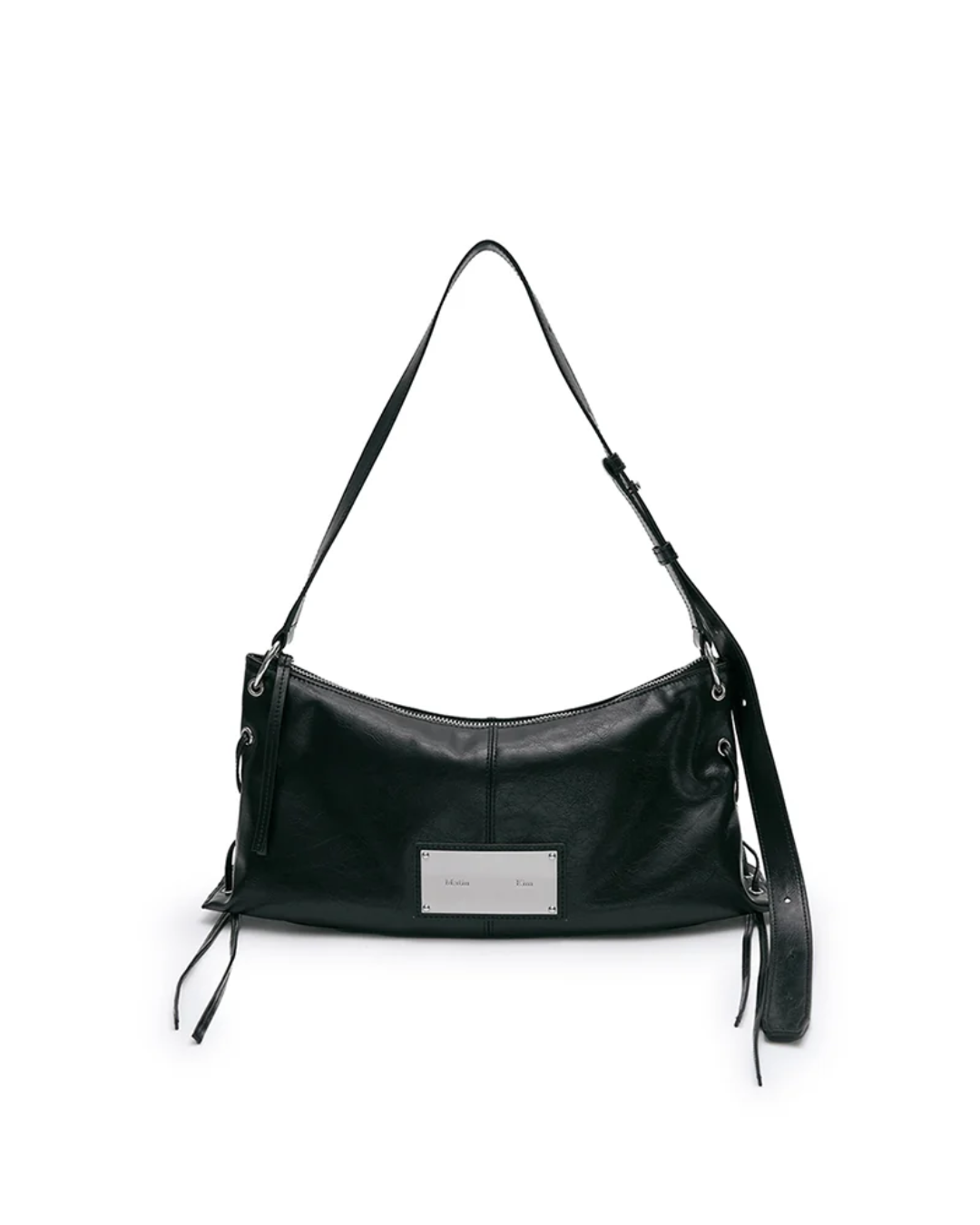 MATIN KIM 052 Eyelet Shirring Shoulder Bag
