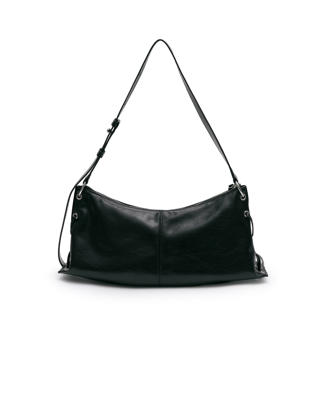 MATIN KIM 052 Eyelet Shirring Shoulder Bag