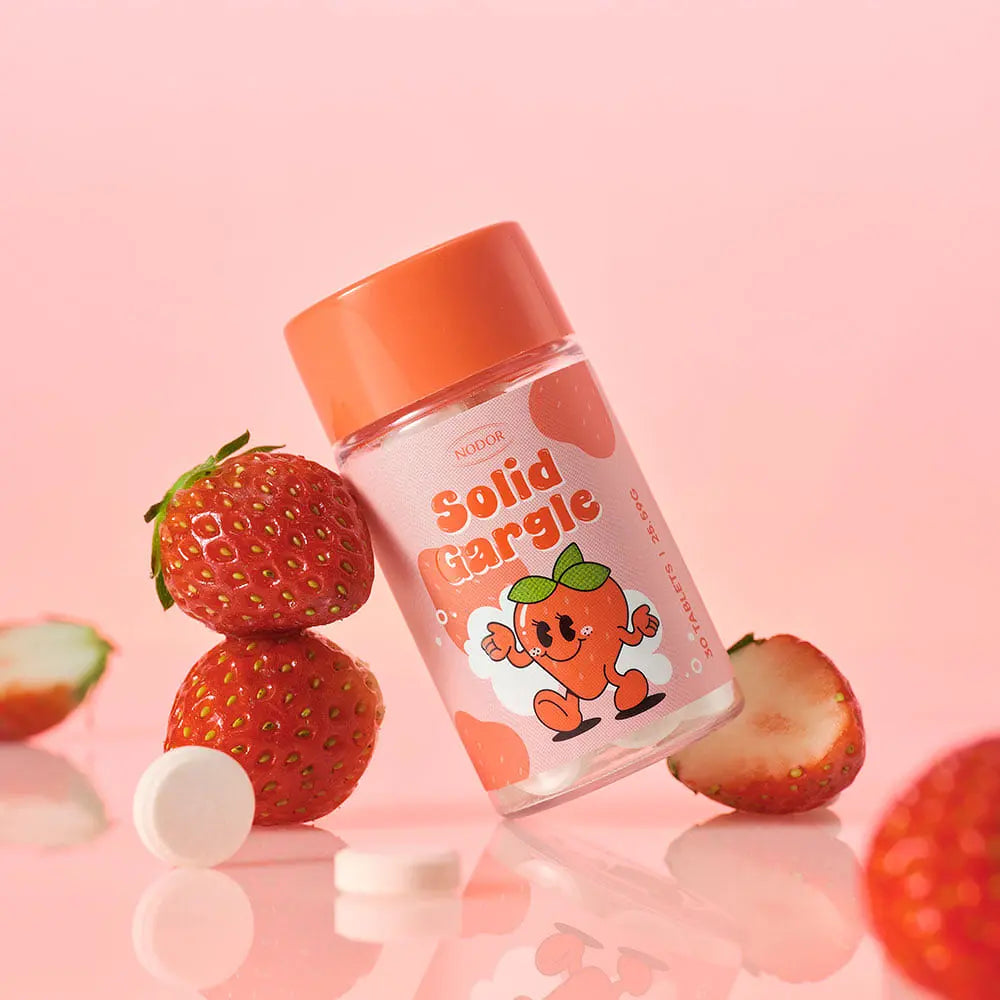 NODOR Solid Gargle | 30ea + Keyring