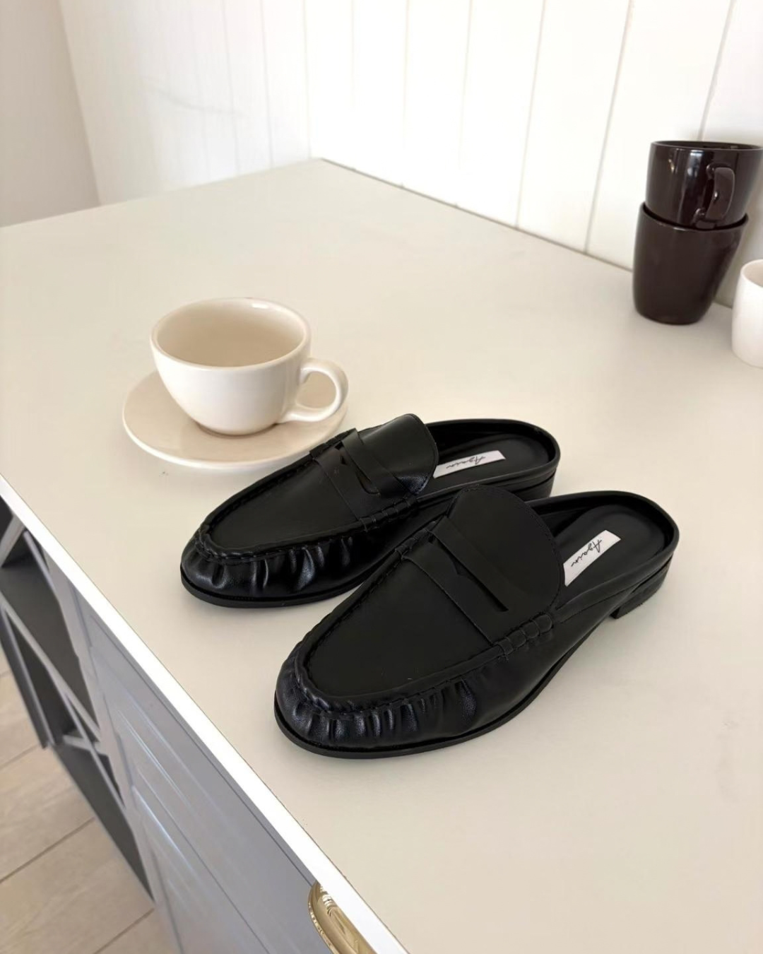 Penny Loafers Mules