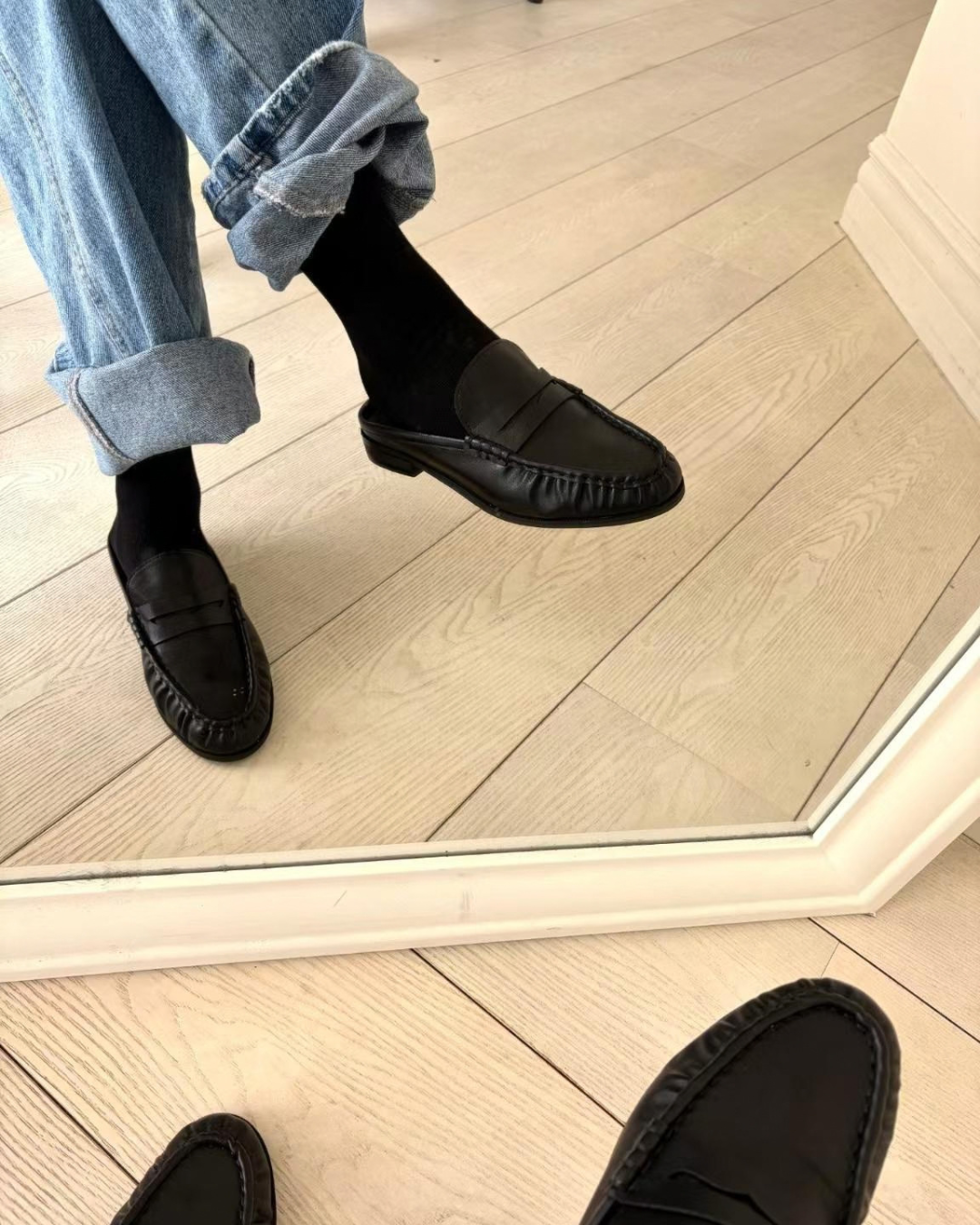 Penny Loafers Mules
