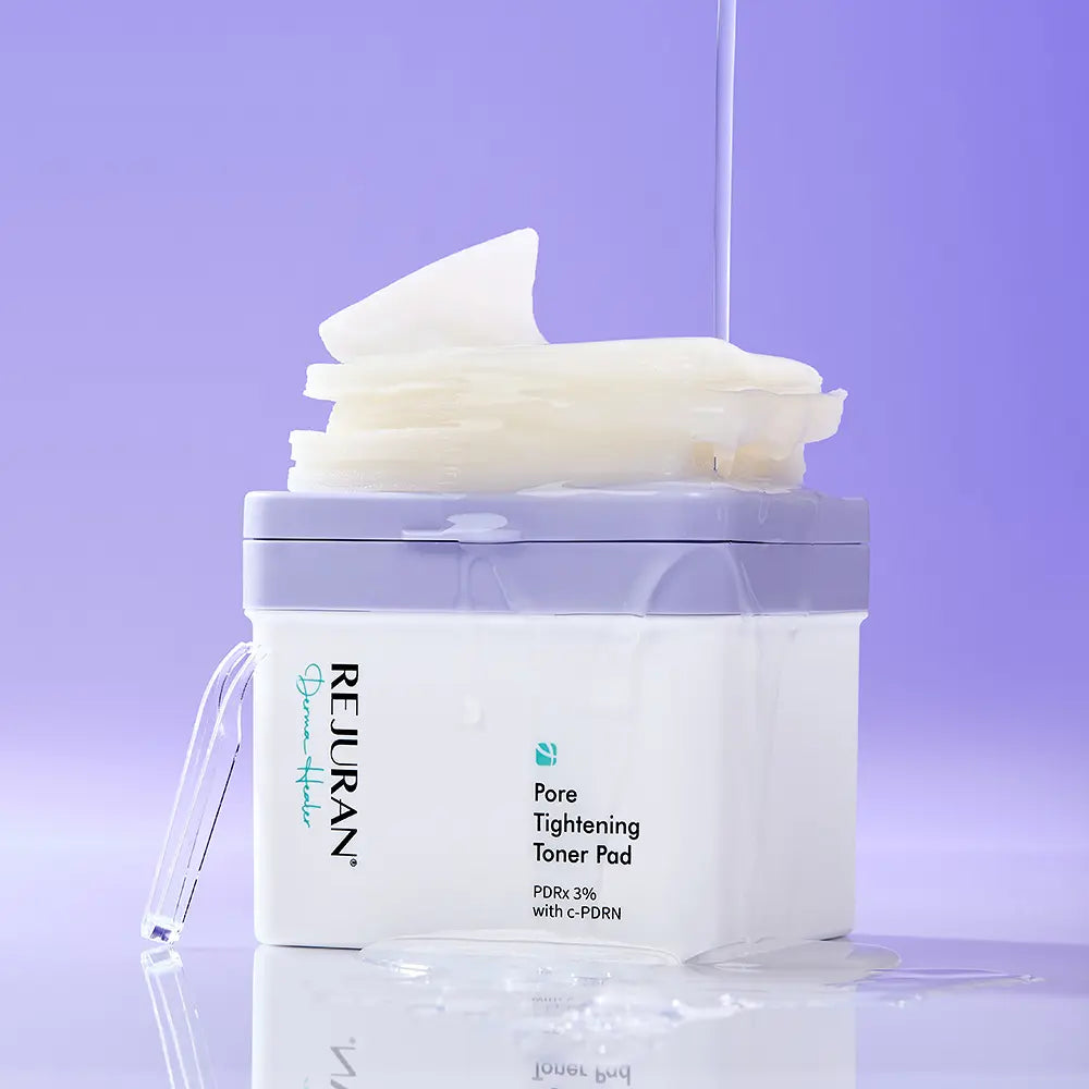 REJURAN Derma Healer Pore Tightening Toner Pad 60P+Ampoule 2ml*6
