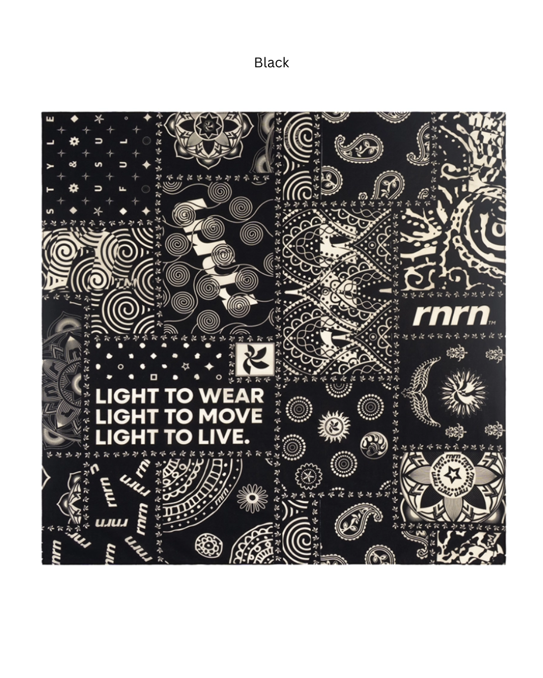 RNRN 10 Graphics Bandana