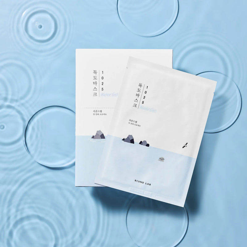 ROUND LAB 1025 Dokdo Hydrating Water Gel Mask | 10pcs