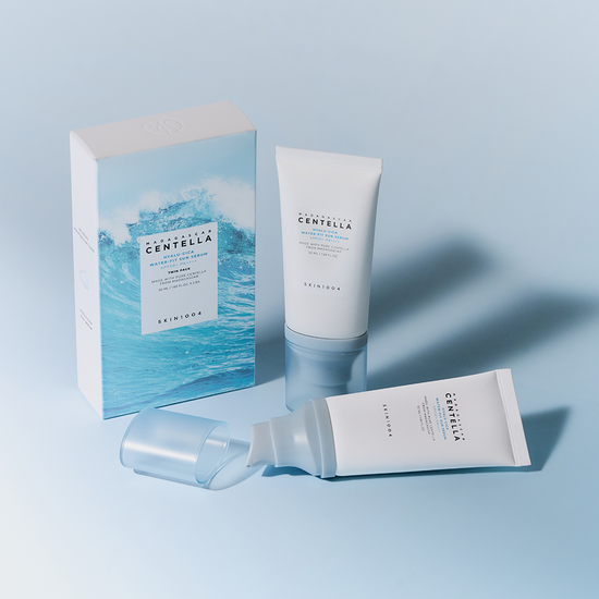 SKIN1004 Madagascar Centella Hyalu Cica Water Fit Sun Serum | 50ml+50ml+10ml