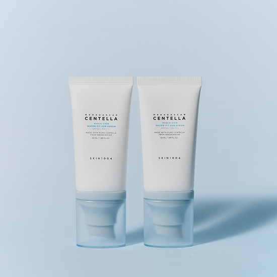 SKIN1004 Madagascar Centella Hyalu Cica Water Fit Sun Serum | 50ml+50ml+10ml