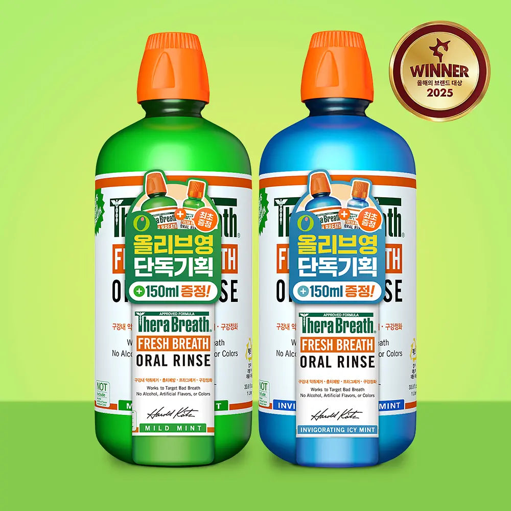 THERA Breath Fresh Breath Oral Rinse 1L + 150ml