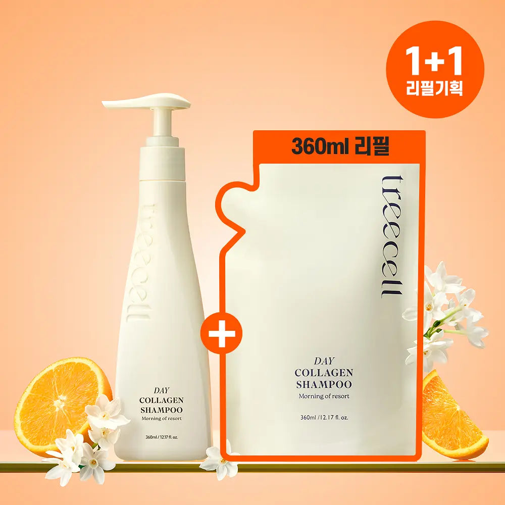 TREECELL Collagen Shampoo | 360ml + Refill 360ml