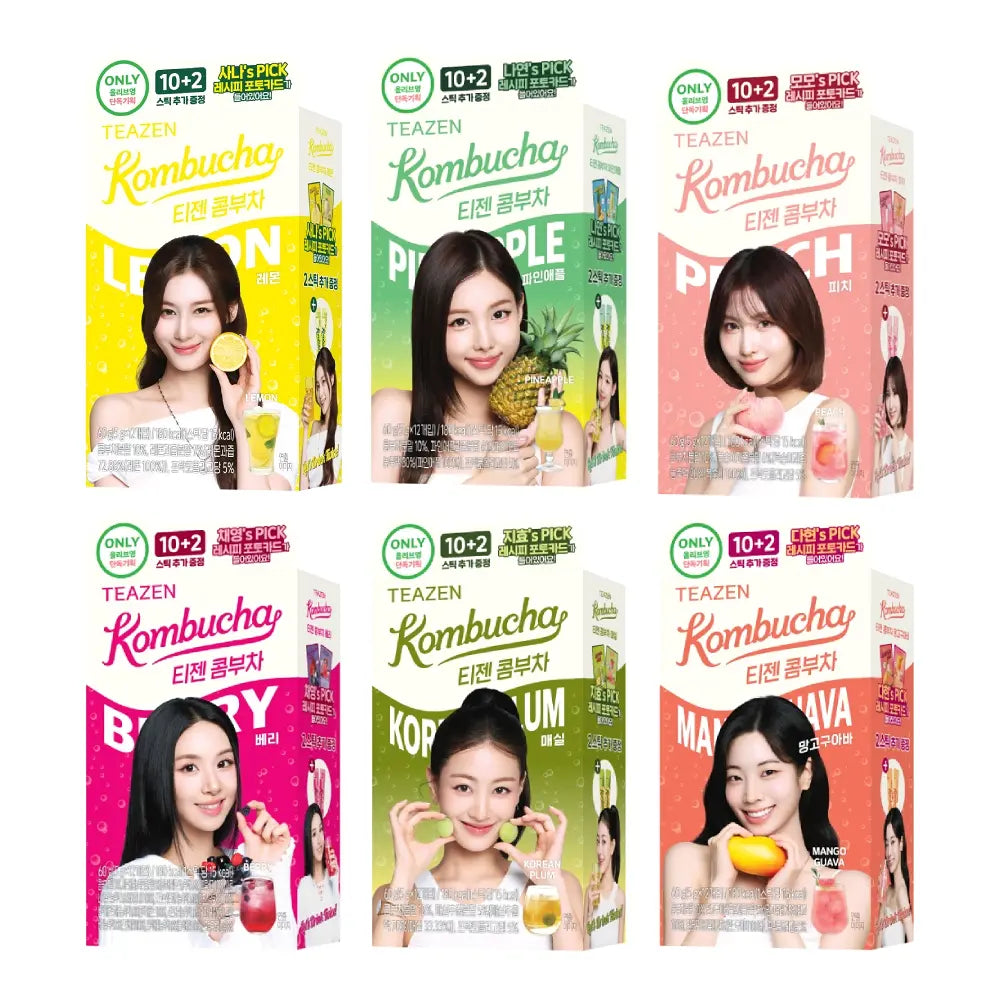 Teazen Kombucha 10 Sticks + 2 Sticks