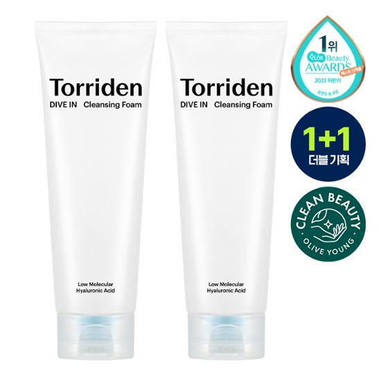 Torriden DIVE-IN Cleansing Foam Face Wash | 150ml + 150ml