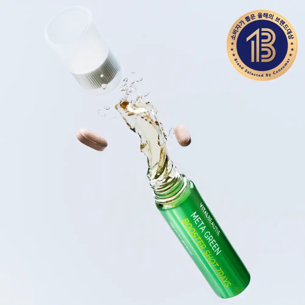 VITALBEAUTIE Meta Green Booster Shot | 7 Days + 1 Days