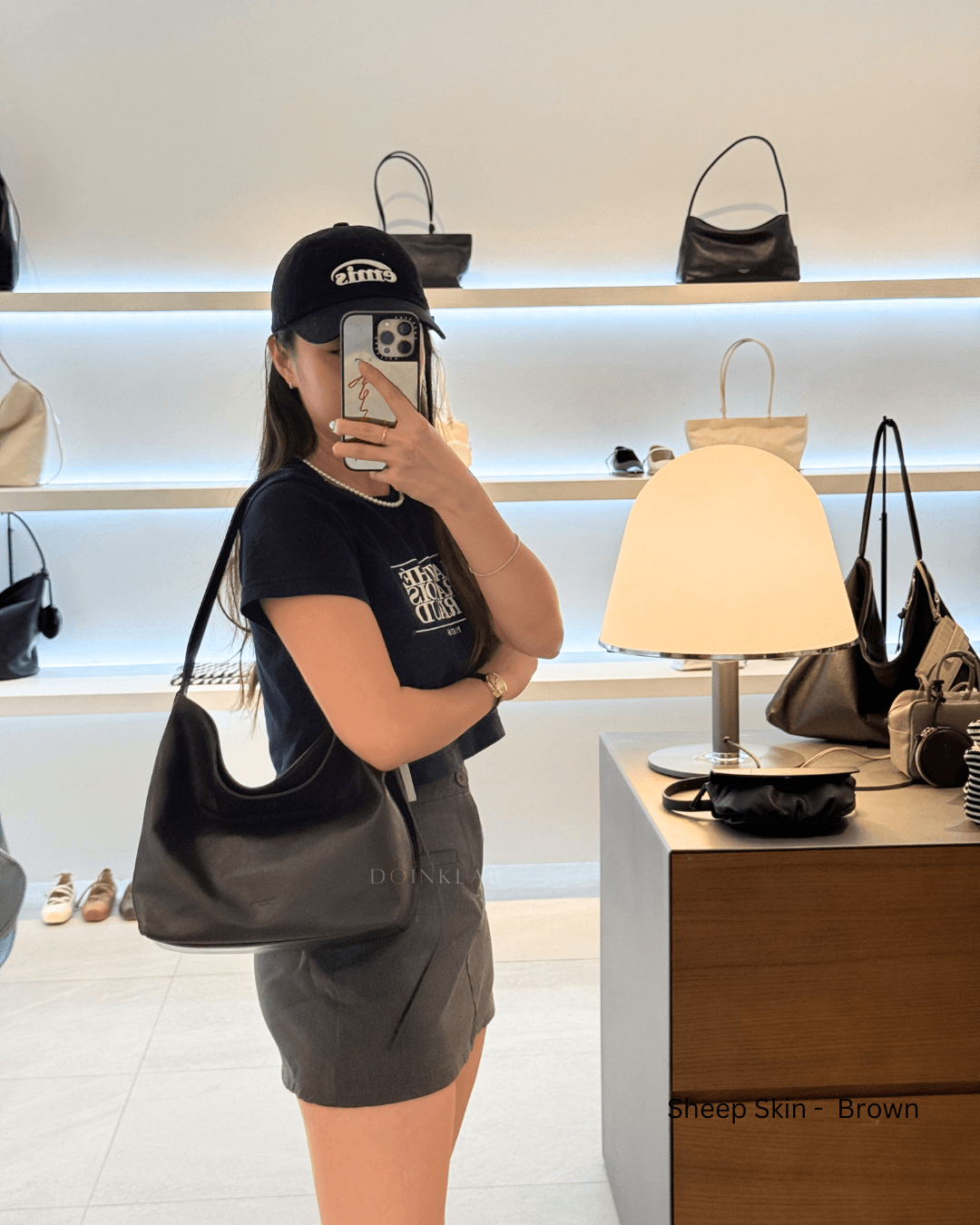 Bucks and Leather Mani Bag NEW 慵懒包 005