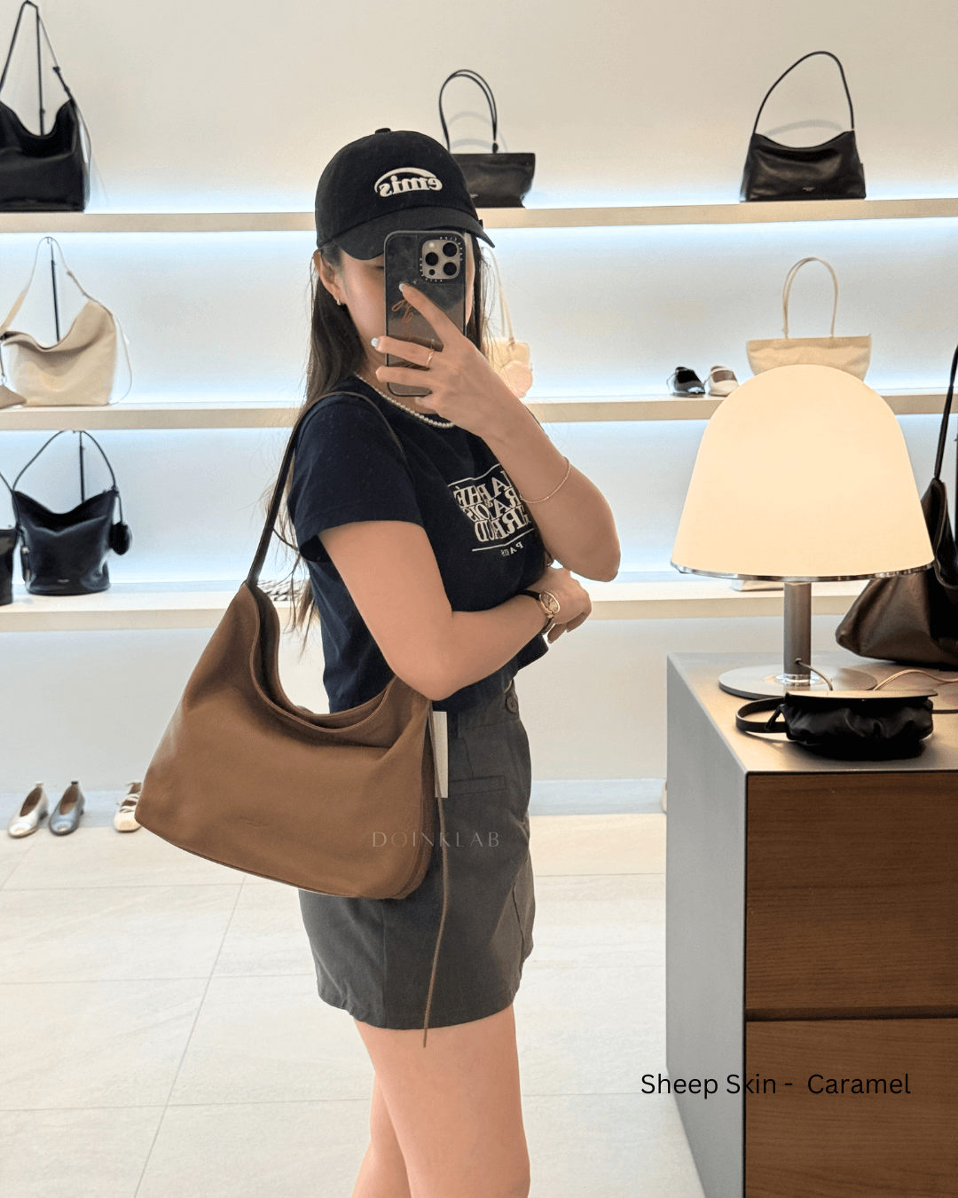 Bucks and Leather Mani Bag NEW 慵懒包 005