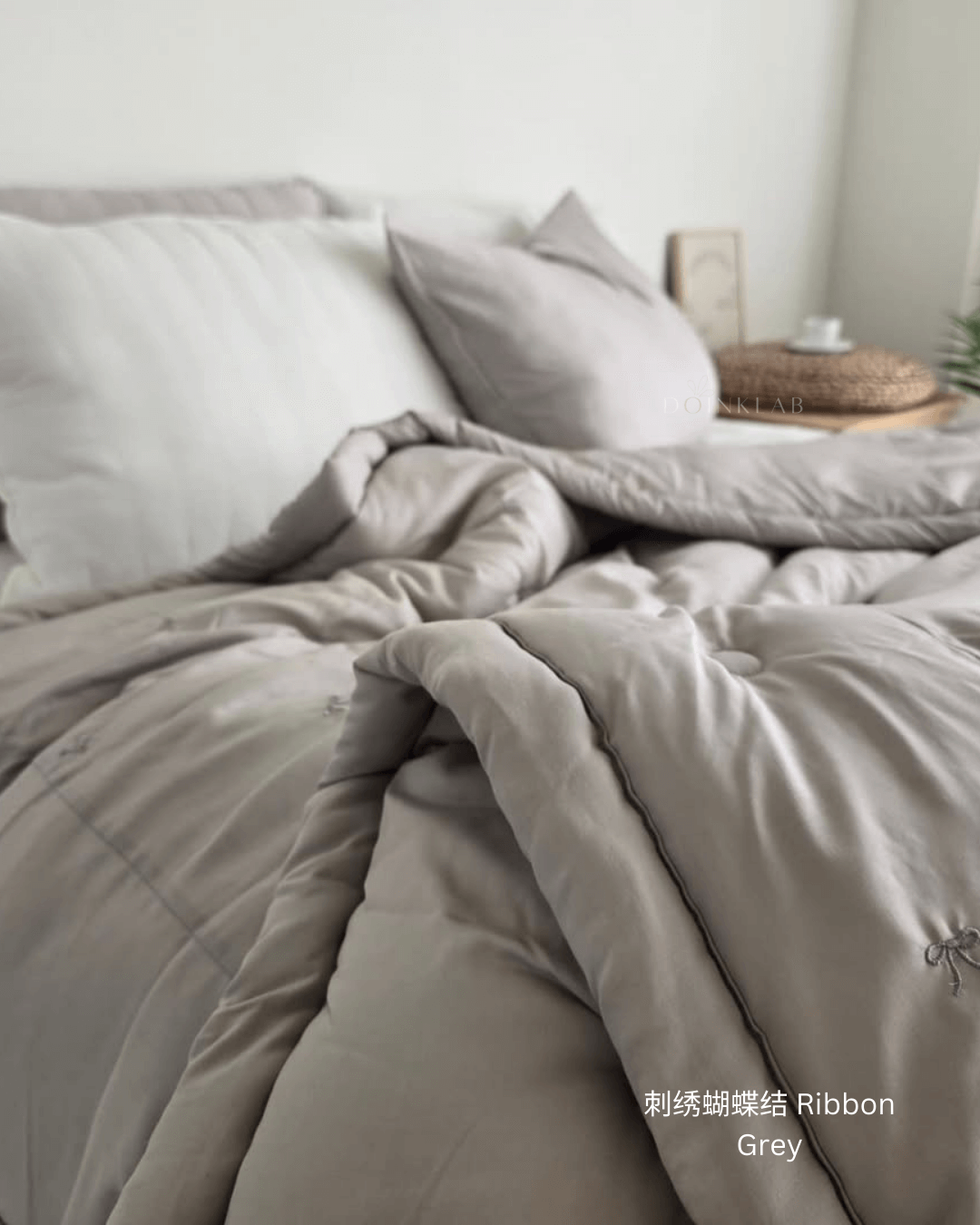 四季被 刺绣蝴蝶结 Comforter Ribbon