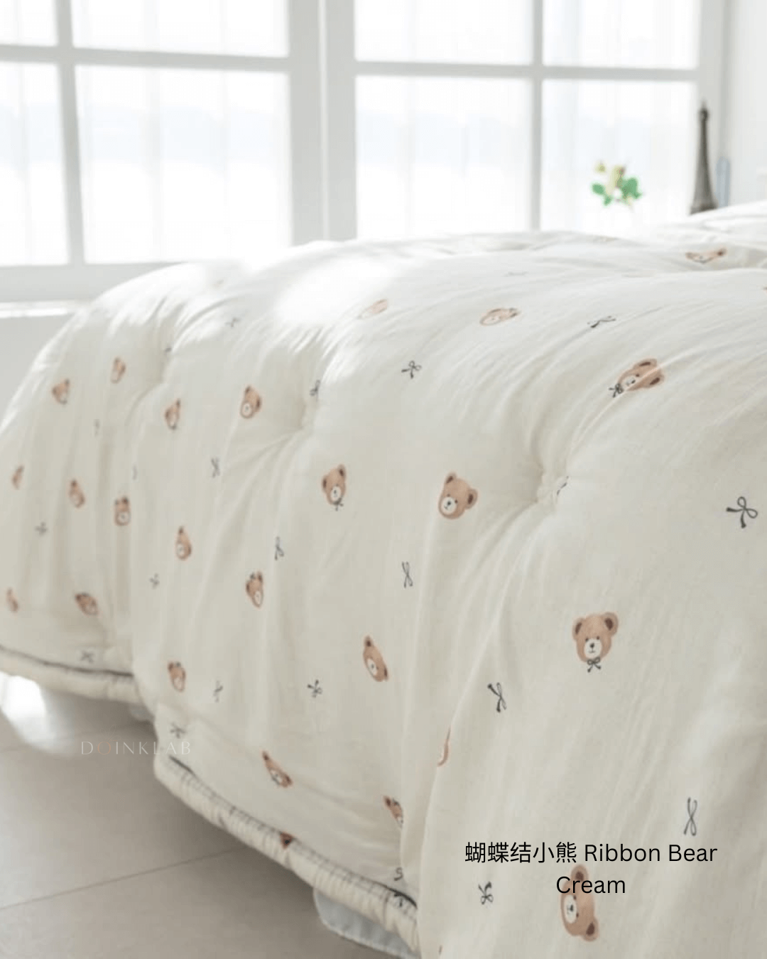四季被 蝴蝶结小熊 Comforter Ribbon Bear